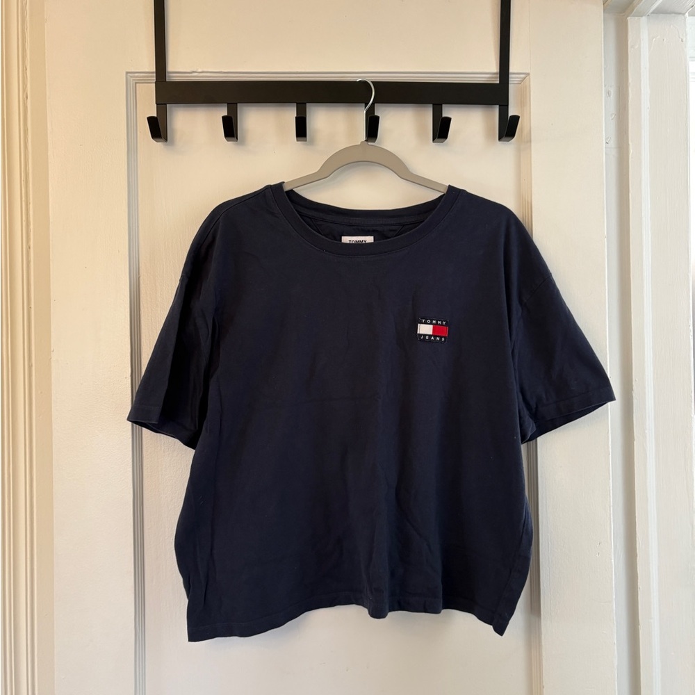 Tommy Hilfiger Navy T-Shirt with Logo
